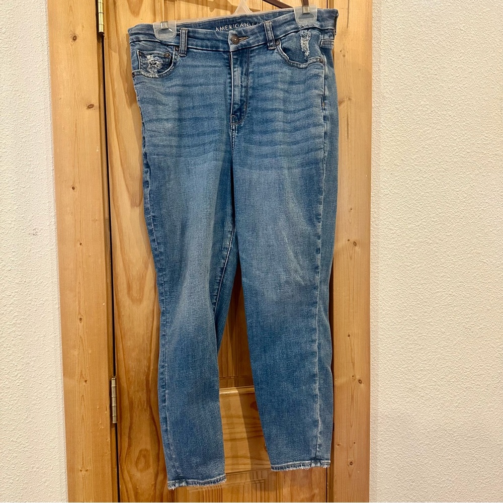 AEO American Eagle Outfitters Curvy High Rise Jegging 10 X-Short